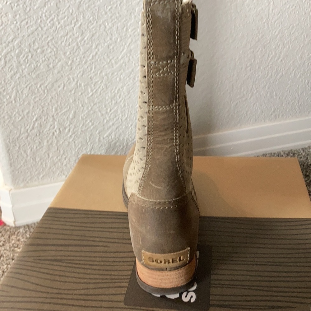 Sorel Bee Major Pull-On Boots 6.5 NIB Great - Picture 6 of 8
